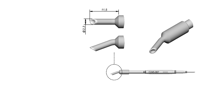 C245067 - Cartridge for T245 handpiece